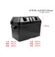 BATTERY BOX - Black - External Size: 340X200X260mm- EL-140 - ELESL